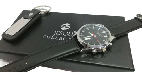 Estuche Reloj Llavero Elegante Regalo Hombre Gt