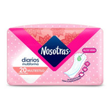 Nosotras Protectores Diarios Femeninos Multiestilo X20 Local