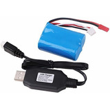 Innovateking 7.4v 1100mah De La Batería 15c Jst Del Enchufe 