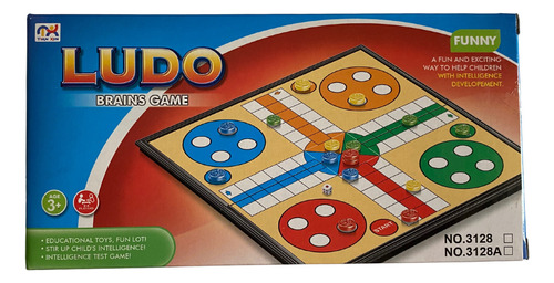 Ludo Magnético Juego De Mesa Clásico Educativo