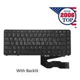 New Keyboard Backlit For Hp Elitebook 840 G1 850 G1 740  Aab