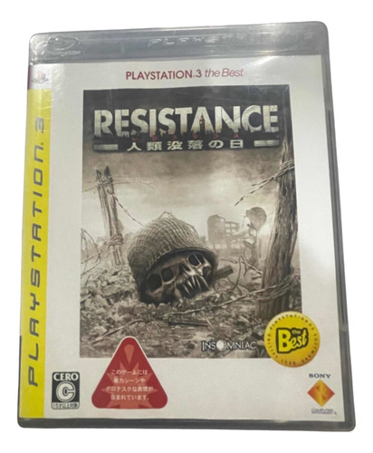 Ps3 Resistence Fall Of Man Usad0 Japonês Impecável