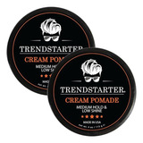 2 Cremas Pomade Para Cabello De Hombre De 4 0z Trendstarter 