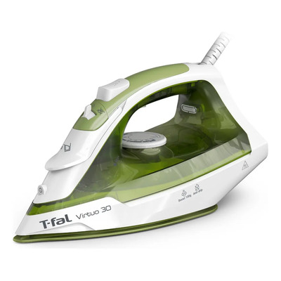 Plancha De Vapor T-fal Con De Suela Cerámica 1400w Fv2c44u0 Verde\u002Fblanco | Meses sin interés