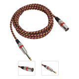 Cable Xlr A 1/4 De Pulgada Jorindo, Cable Balanceado De 1/4