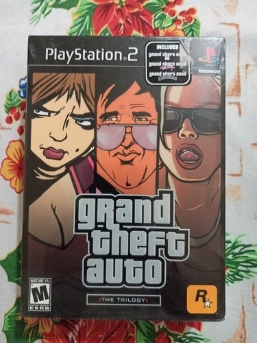 Ps2 Grand Theft Auto The Trilogy *sealed*(san Andreas)