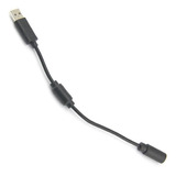 Cable Colilla Usb Compatible Con Control Xbox 360 Negro