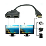 Adaptador Hdmi Divisor A 2 Salidas Para 2 Pantallas Splitter