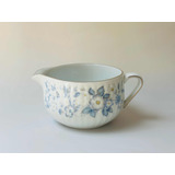 Cremera Lechera Jarra Tsuji Porcelana Vintage Floral Mikapao