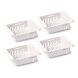 2 Organizadores Multiusos Nevera  Energy Plus 942101 C/u Blanco