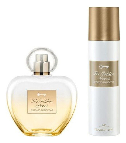 Perfume Estuche Golden Secret A Banderas Original Importado