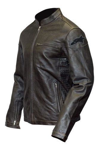 Campera Cuero Alpinestars - A Rock Jacket - Moto