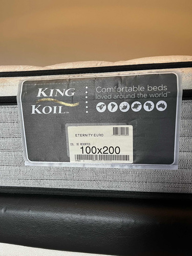 Somier Cama Nido Divan 100 X 200 Colchon King Koil