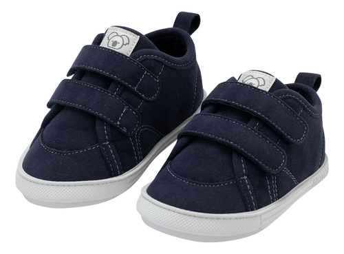 Zapatos Precaminadores Para Recién Nacido Niño Azul Offcorss