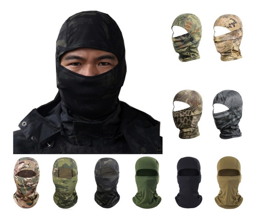 Balaclava Ninja Camuflada Airsoft Paintball Melhor Preço