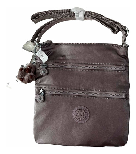 Kipling Ac8103 Keiko Bandolera Gm Metállic, Bolso P/dama