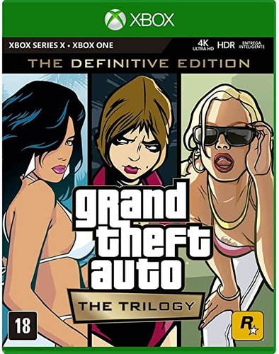 Jogo Xbox One Gta The Trilogy The Definitive Edition