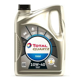Aceite Total Quartz 7000 10w40 X 4 Litros Semi Sintetico
