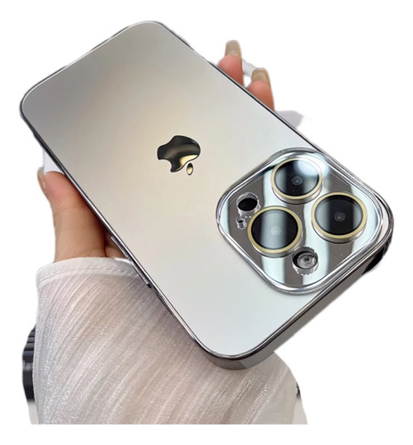 Capa Titanium Para iPhone 15 14 13 12 11 Pro Max Lançou 2024