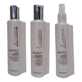 Kit Mediterrani Amino Shampoo + Condicionador + Leave-in