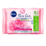 Toallitas Desmaquillantes Micelares Rose Care 25u Nivea