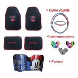 Tapetes Parasol Funda Minnie Mouse Vw Jetta Clasico Gl 2012