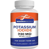 Research Biotech I Potassium Iodide I 130mg I 60 Capsules