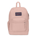 Mochila Jansport Cross Town Plus Rosado Unisex