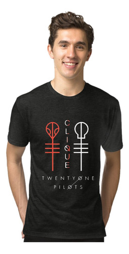 Remera Twenty One Pilots - Cuello Redondo Unisex - Id_03