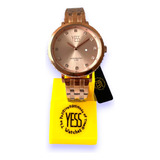 Reloj Elegante Yess Mujer Sm-19611 Pulso Acero Inoxidable