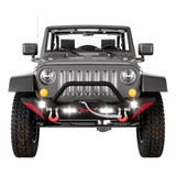 Parachoques Delantero Compatible Con Jeep Wrangler Jk 2007-2