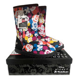 Botas Moletto Mickey Disney Original Multicolor Largas