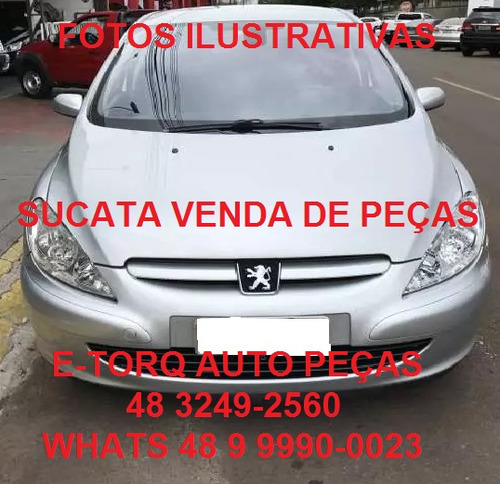 SUCATA PEGEOT 307 1.6 16V MANUAL 2004 COMPLETO