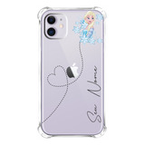 Capa Capinha Nome Personalizado Caminho Viagem Elsa