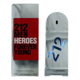 Perfume 212 Heroes Men Carolina Herrera 90ml Hombre Original