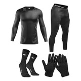 Kit Termico Piel Conjunto Boza + Medias + Guantes Sia+