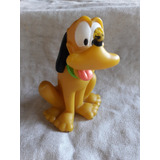Pluto Muñeco Disney Vintage Juguete 11 Cms Goma