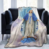 Manta De La Virgen Madre María, Manta De Microforro Polar De