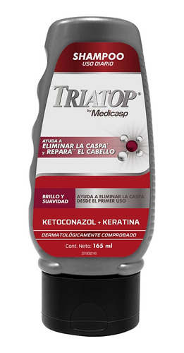Triatop Shampoo Regeneracion Ketoconazol Y Keratina 165ml