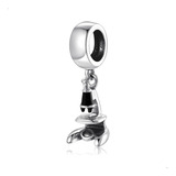 Charm Plata Ley S925 Microscopio Listo Para Tu Pulsera