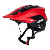 Casco Para Bicicleta 4rs Enduro Certificado1078 Rojo