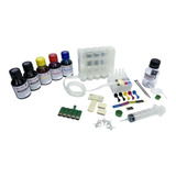 Bulk Ink Para Epson T33| Com Tinta Corante + Chip Full