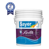 Sayer Facilita Pintura Vinílica Blanco Mate 19l