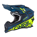 Oneal 2series Hombre Off Road Spyde Casco Blackhiviz Xlarge