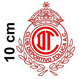 Stickers Toluca Futbol # 2 ( Vinil 10 Cm ) 1 Pza