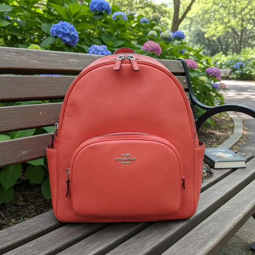 Backpack Coach / Mochila Clasica Court. Siemplemente Divina 100% Original.
