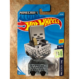 Hot Wheels Minecraft Minecart Cerrado En Su Blister Original