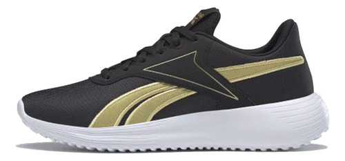 Tenis Reebok Lite 3.0 Negro Oro H00895