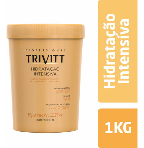 Hidratação Trivitt Mascara Intensiva Itallian Hairtech 1 Kg