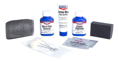 Kit Pavonador Birchwood Casey Limpiador Perma Blue Xtreme P